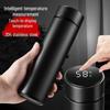 Creative Stainless Steel Insulated Cup with Smart Temperature Display - Personalized Business Gift for Men & Women, Ideal for Car or Office Use