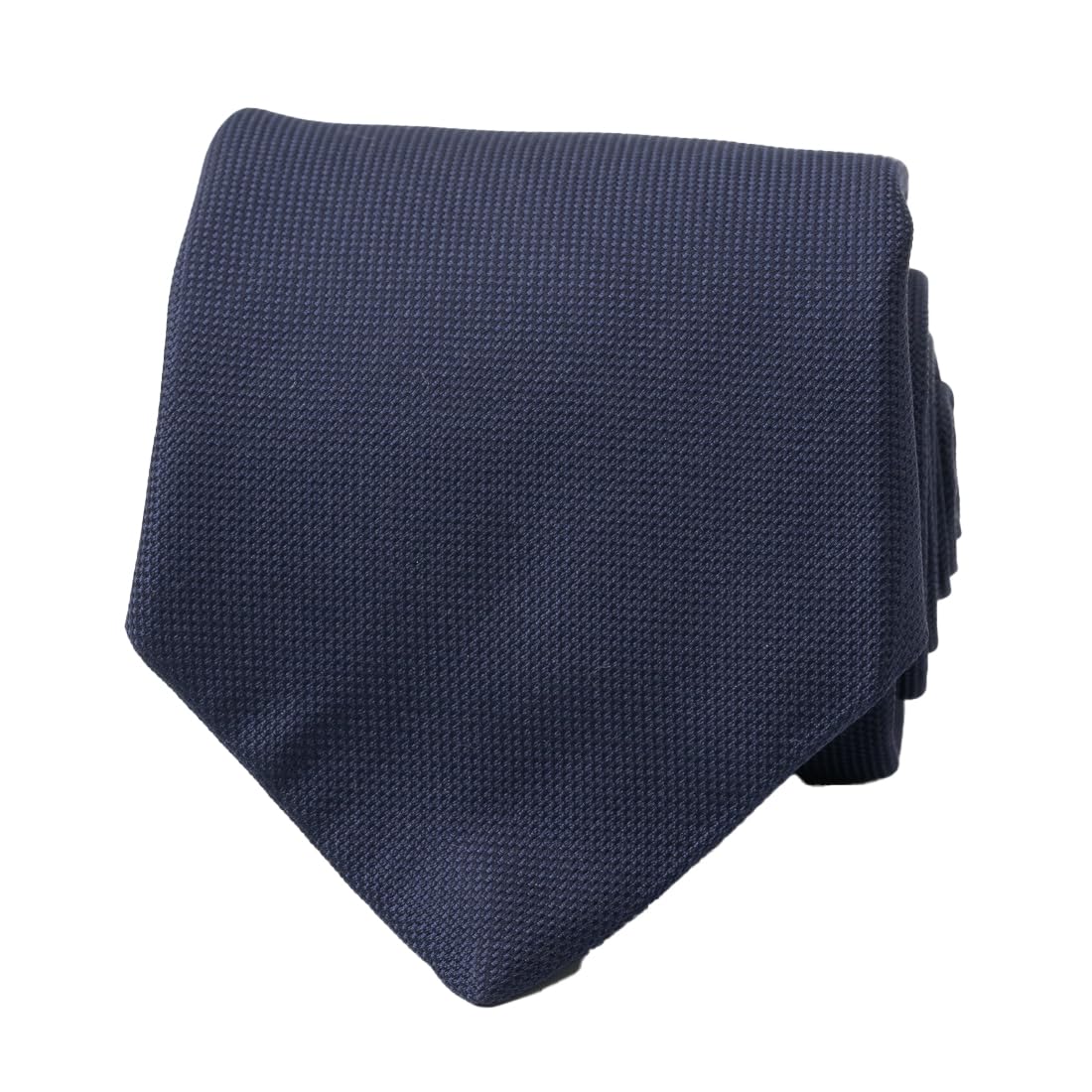 [Robert Fraser] Robert Fraser Tie, Brand Silk, Business Formal (Solid ColorNavy)