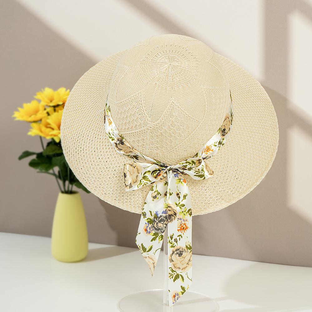 Lady's Casual Sun Hats Elegant  Hats Sun Protection Wide Brim Hats  Beach Hats Summer