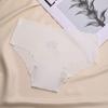 Ice Silk Seamless Low-Waist Women's Panties, Breathable with Pure Cotton Crotch, Butt Lifting, Slim Fit for Young Ladies.