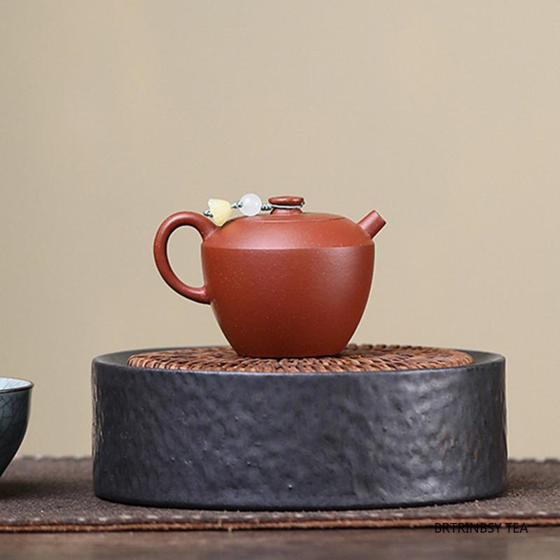 Chinese Yixing Handmade Purple Clay Teapot Tradition Small Capacity Zisha Tea Pot Beauty Tea Infuser Kettle Teaware Tea Set 90ml