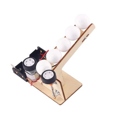 DIY automatische Aufschlagmaschine Dampf Wissenschaft Bildungsspielzeug kinetische Energieübertragung Experimentierstab pädagogisches Requisit