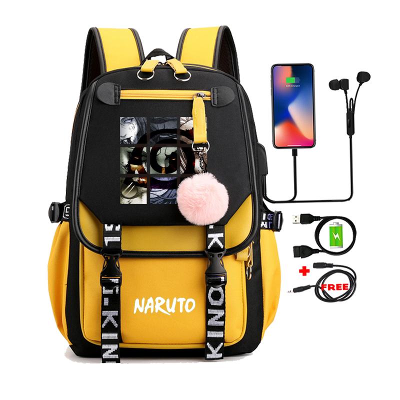 Anime Backpack Nezuko Kawaii Cartoon School Bag for Bag Manga To Travel Daily Girl Bookbag Adult Large Capacity Backpack