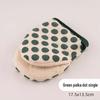 Thickened Cotton-Linen Microwave Oven Mitts: High-Temperature Resistant, Anti-Scald Kitchen Baking and Steaming Mitts