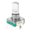 1 buc Ec11 Encoder rotativ subțire cu comutator 30 poziționare 15 impulsuri 15 mm semi-axă