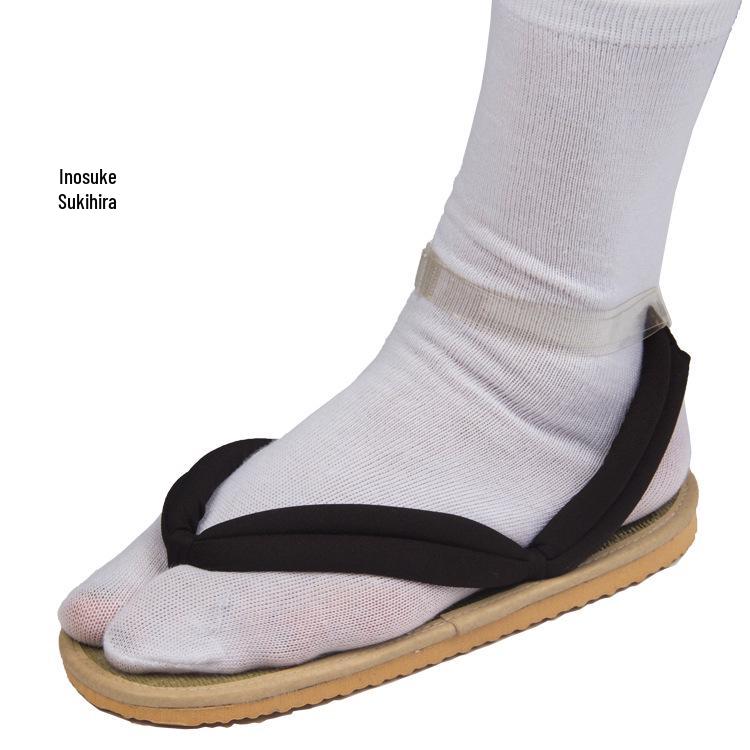 Demon Slayer Nezuko & Shinobu Holzschuhe - Cosplay Schuhe für Erwachsene & Kinder 24CM (Size 34-38) gray