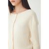 Studio Tomboy Ribbed Two Way Cardigan 9106251202ar