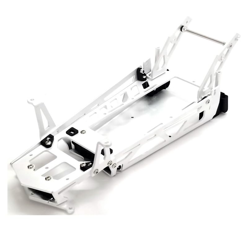 KF RC Ultra-Lightweight Aluminum Chassis for Tamiya 1/10 Grasshopper/Hornet (Silver)