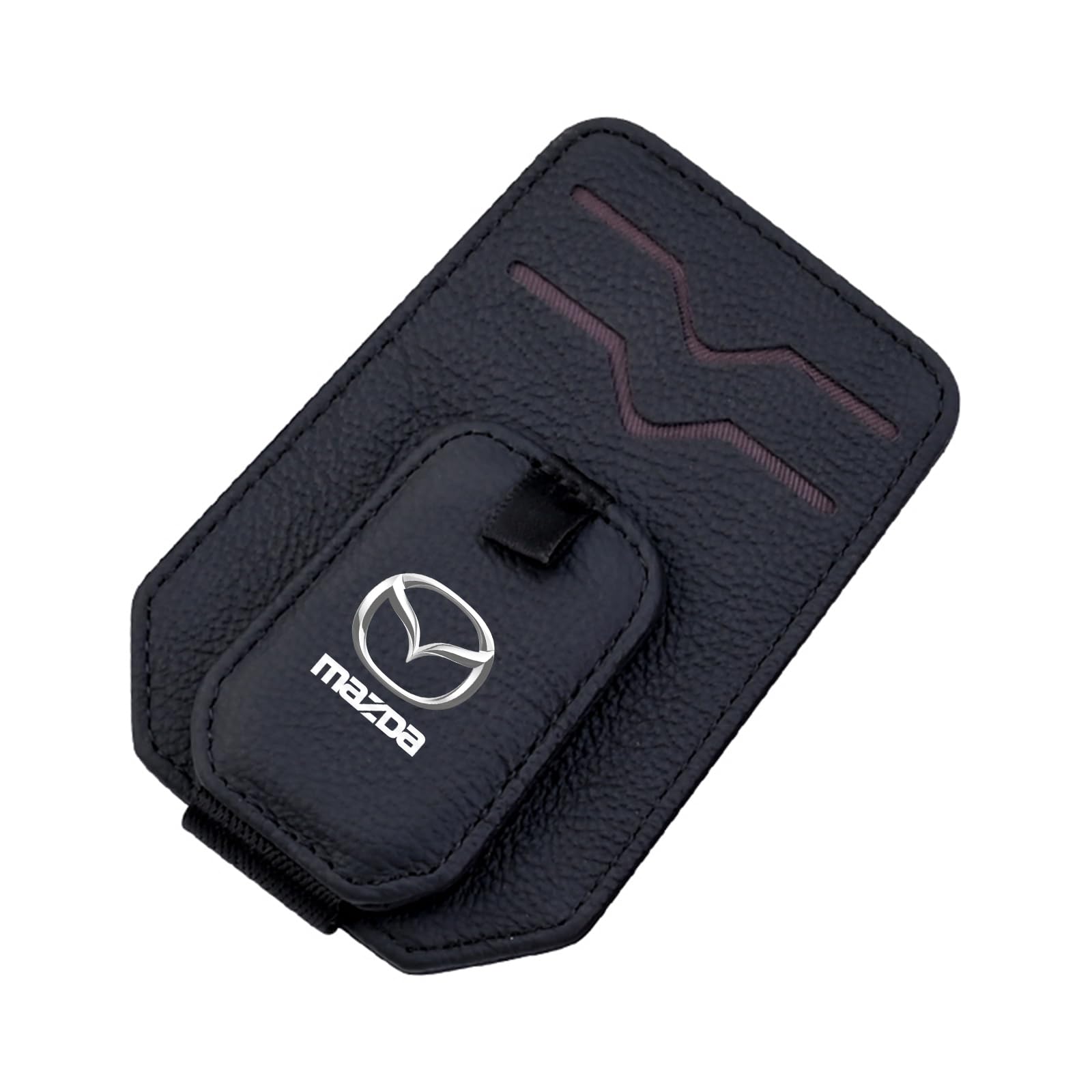 

ZUISHENG Car Eyeglass Clips, Multi Storage Card Clips, Suitable for Mazda, Sun Visor Eyeglass Suitable for Mazda чёрный