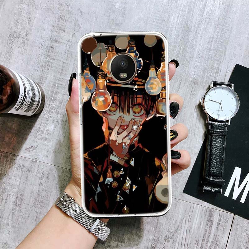 

Чехол для телефона с унитазом Hanako Kun Anime для Motorola Moto G9 G8 G7 G6 G5 E6 E5 E4 Plus Play Power One Action Macro Coque MOTO E6