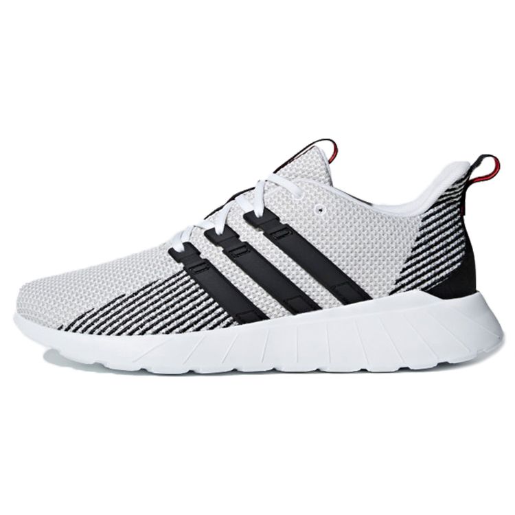 

Adidas Questar Flow Cloud White Black Мужские кроссовки Core-Black Raw-White F36241