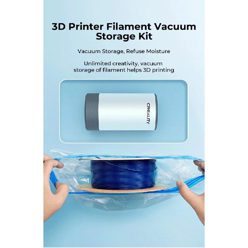 Original CREALITY 8pcs Vacuum Bag Filament Storage for PLA ABS PETG Keep Humidity Resistant Dryer Safe 3D Printer Accessory