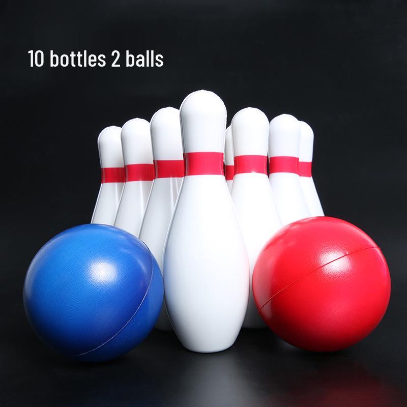 Children's Solid Indoor Bowling Ball - Large, Safe, Parent-Child Sports Toy for Kindergarten Games