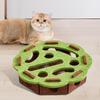 Cat Toys Puzzle Box Felt Pet Supplies with Bell Interactive Cat Toys Kitten Accessories Pet Cat Maze Game for Enrichment Mental