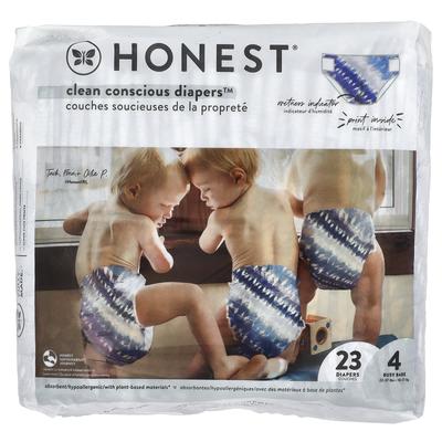 Clean Conscious Diapers™, Size 4, 22-37Lbs Tie Dye, 23 Diapers