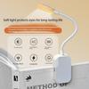 Mini LED Reading Book Light Table Lamp 3 Modes Adjustable Eye Protection Clip-On Study Reading Lamp for Travel Bedroom Book