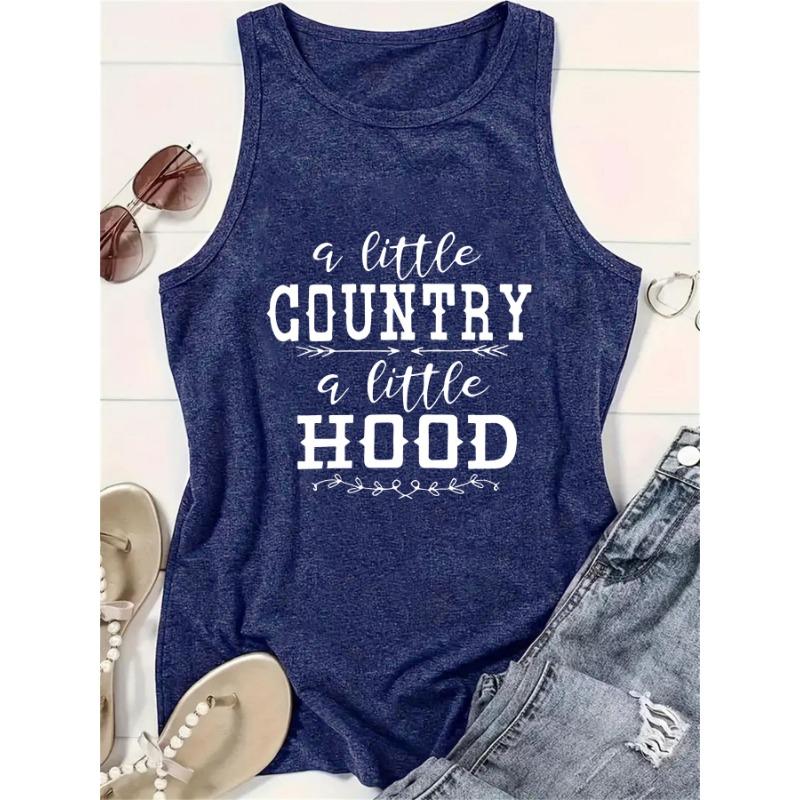 

Sleeveless Top T-shirt Round-neck Pullover Vest for Spring and Summer XXL темно-синий