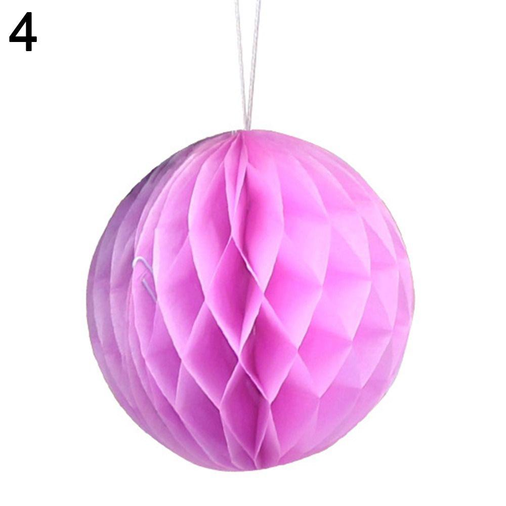 1pc 4Inch 10cm Chinese Paper Lantern Paper Pom Poms Honeycomb Balls Birthday Wedding Decor Gift Craft DIY Baby Shower Supplies