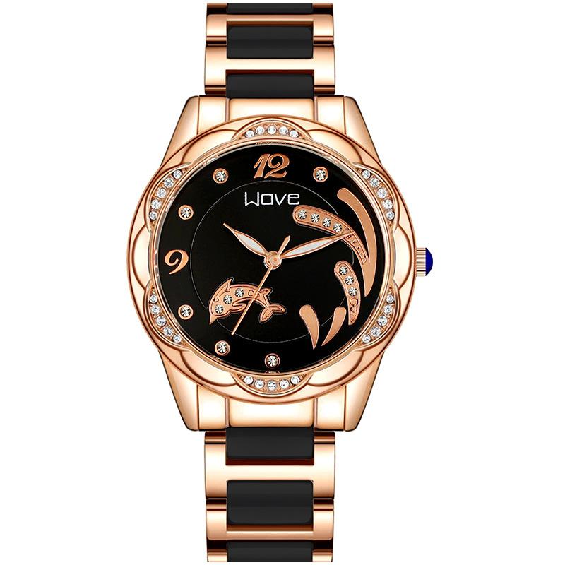 Langjue Lady Watch High-End Watch Women'S Luminous Quartz Watch