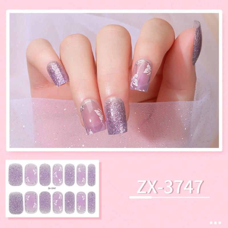 14 Pezzi Wrap per Unghie Strisce per Unghie da Donna Adesivo per Unghie Adesivo Gel per Unghie Adesivo Manicure per Unghie delle Dita