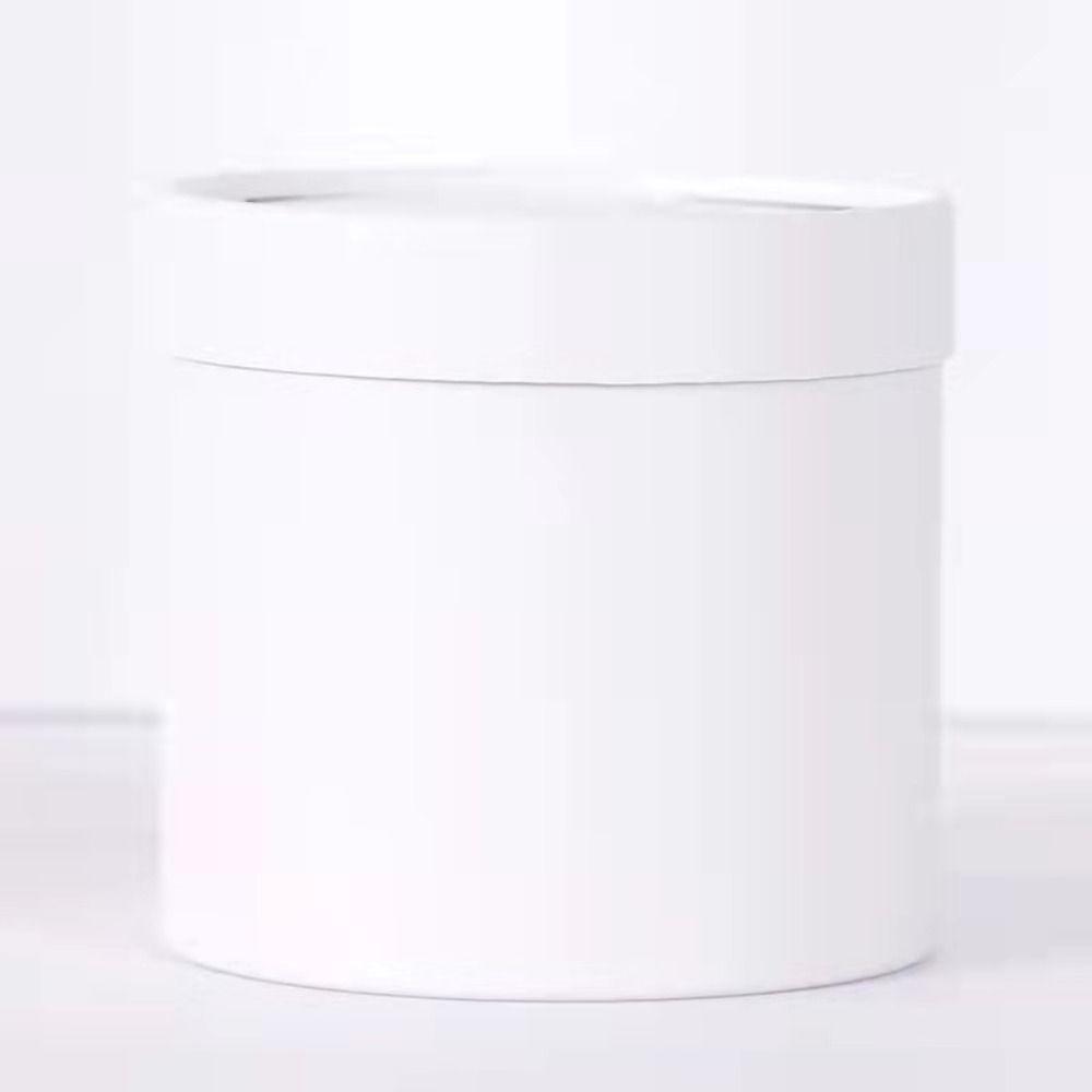 Round Flower Gift Box Hand-held Cardboard Bouquet Packaging Decoration Case Wedding Party Flower Arrangement Bucket