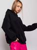 Chic European & American Street Style Print Commuter Hoodie - Autumn/Winter Versatile Couple Design