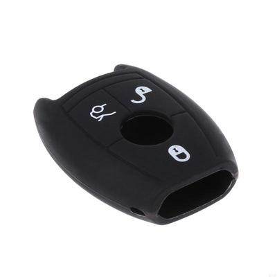 2025 New 3 Buttons Silicone Car for Key Cover for Case For Mercedes Benz W203 204 210