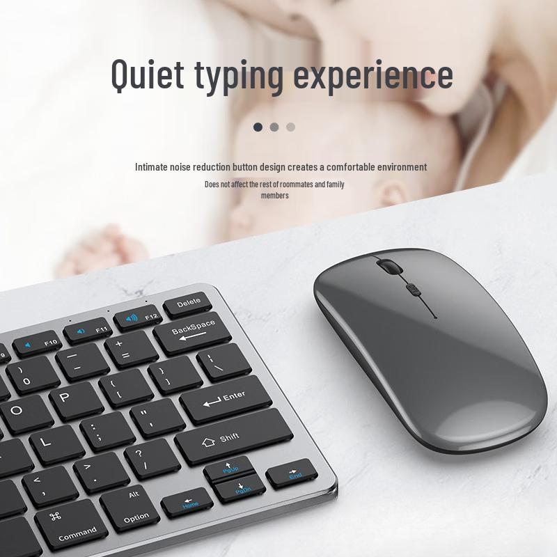 OLOEY 2.4G+Bluetooth Tri-Mode Keyboard & Mouse Combo