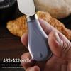 Stainless Steel Cheese Knife, Fork & Spatula Set - 3-Piece Western Cheese Tools