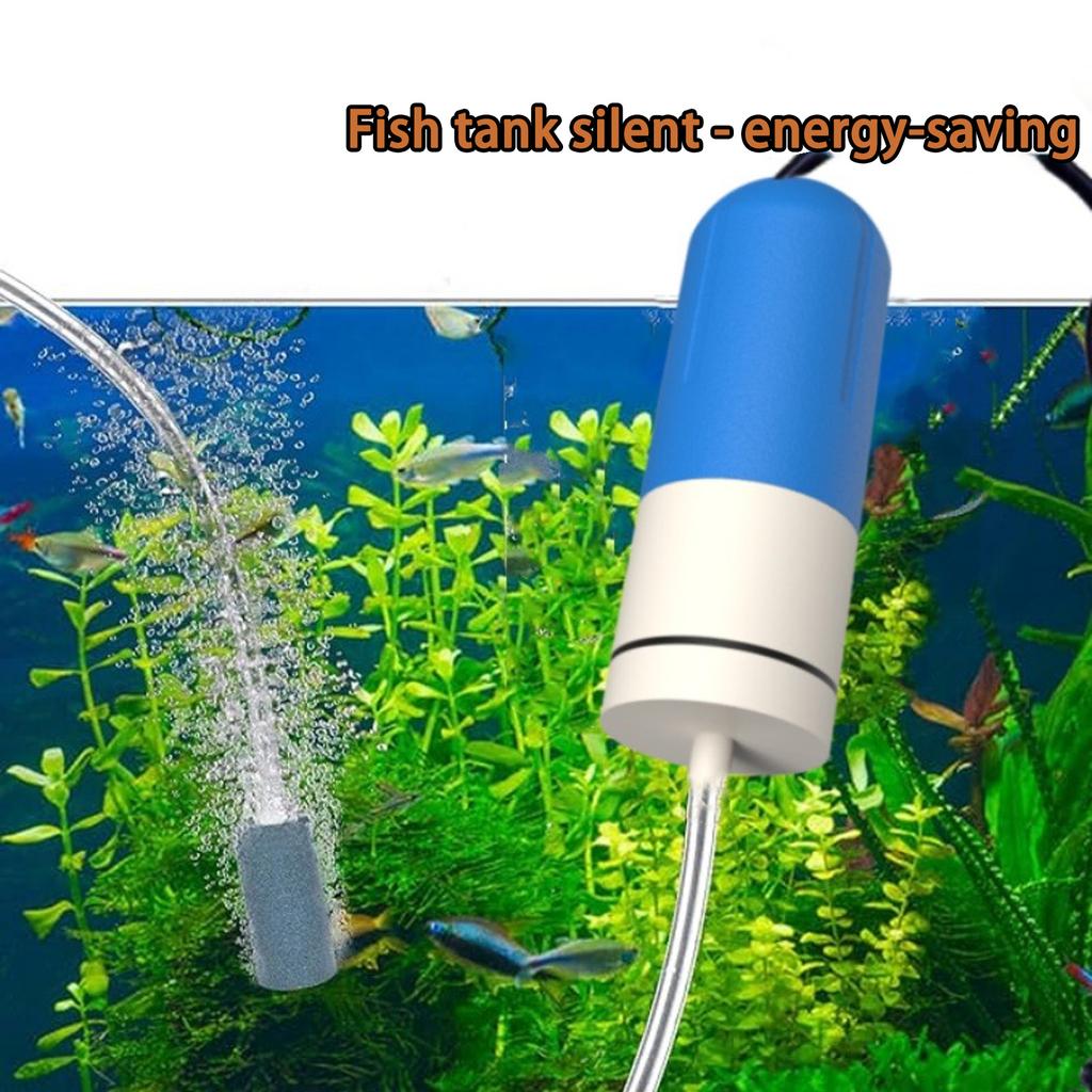 Leicht Tragbare Aquarien Belüfter Effiziente Aquarien Sauerstoffspender für Angelausflug Aquarien