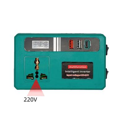 18V/21V Lithium Battery Inverter Transformer For Dayi (DC18V/21V To AC220V) 150W USB/Type-C Power Supply Battery Adapter