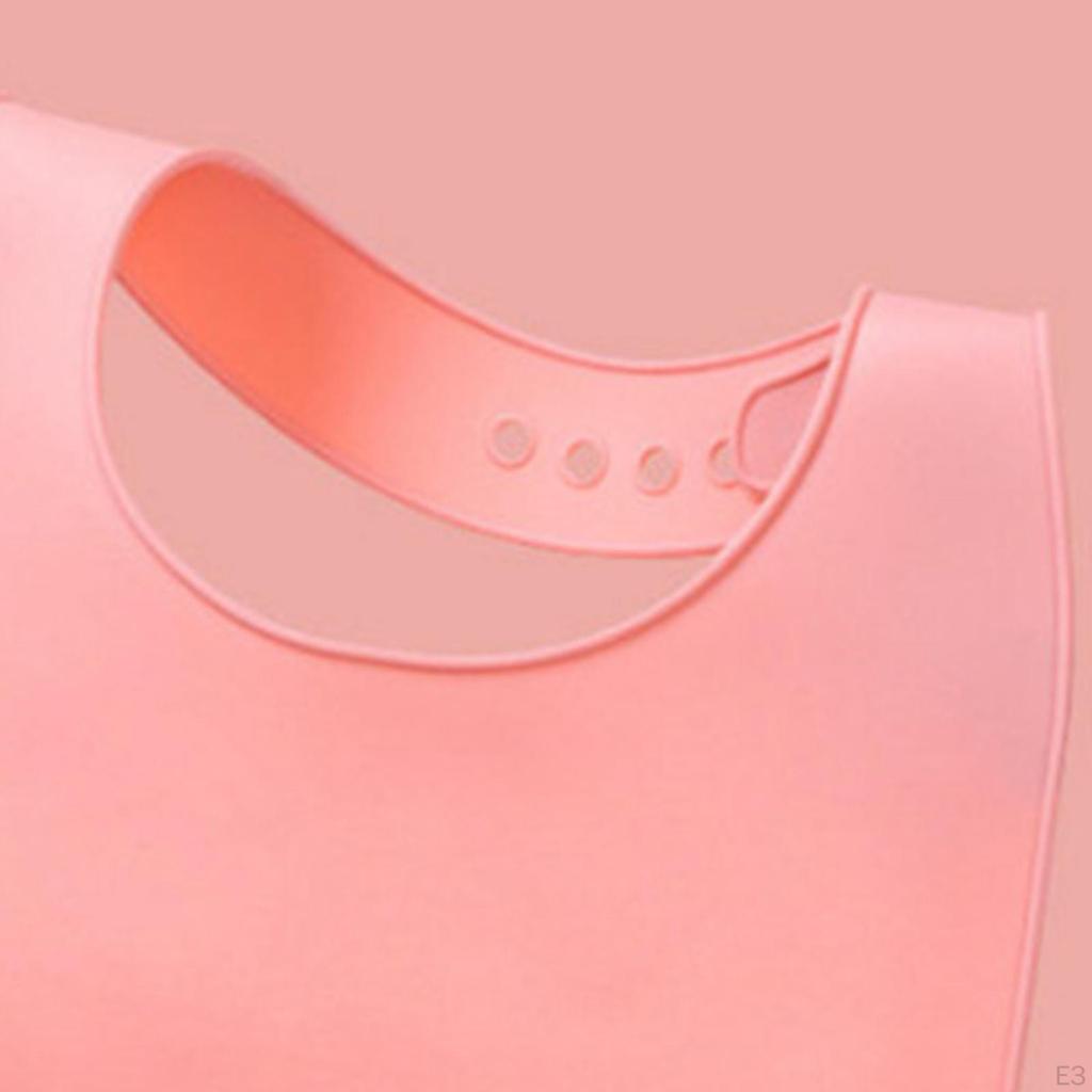 Adult Bib with Crumb Catcher for Easy Cleanup Apron Seniors