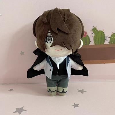 Anime plyšová panenka Edgara Allana Poea 20 cm Bungou Stray Dogs Roztomilý měkký vycpaný polštářek Narozeninová hračka