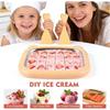 No-Electricity Required Fried Yogurt Maker Rounded Corners Rolled Ice Cream Maker  Family DIY