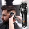 Hatteker Barbier-Haarschneider - 5100 U/min Starker Motor Haartrimmer mit Verstellbarer Klinge & USB-Aufladung