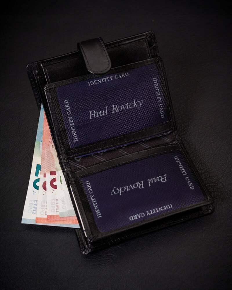 Extensive Men's Wallet Made of Natural Leather - Rovicky