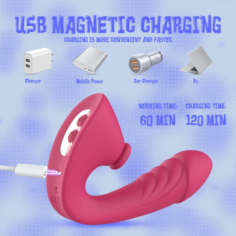 Clitoral G Spot Dildo Vibrator Sex Toys for Women Tapping  Vibrating Dual Stimulation Clit Anal Couple Vibrator Sex Stimulator Adult Toys for Women