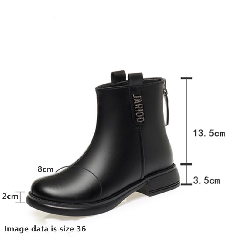 Fashion AIYUQI Women Winter Boots Genuine Leather 2025 New Natural Wool Warm Women Snow Boots Casual Round Toe Women Fashion Booties