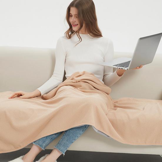 Heated Shawl Wrap USB Powered Heating Scarf Women Electric Blanket Portable Wireless Heated Blanket Bag with 3 Heat Settings