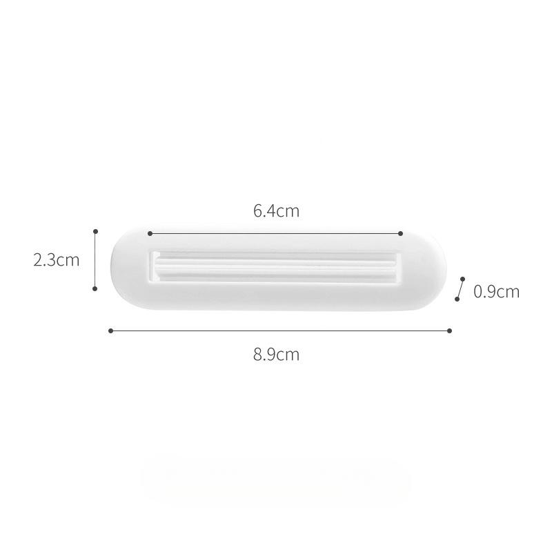 Toothpaste Squeezer, Toothpaste Clip, Facial Cleanser Hand Cream Squeezer, Household Manual Toothpaste Rolling Squeezer белый