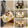 Lovely Chicken Nylon Shoulder Bag Cute Students Book Bag Creative Hen Shape School Bag  Travel