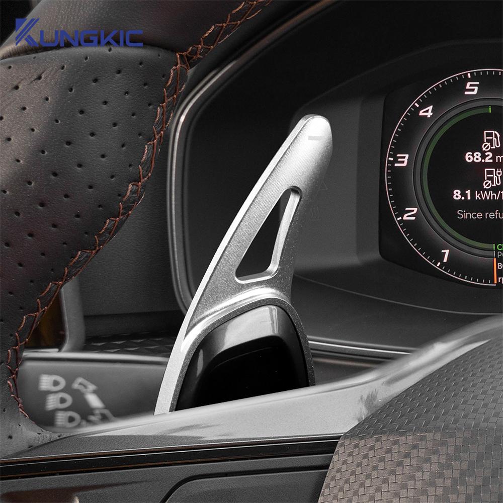 Dla SEAT Cupra Formentor LEON Ateca 2021-2024 2025 Samochodowe Łopatki Zmiany Biegów na Kierownicy Łopatki Zmiany Biegów DSG Przedłużenie Stop Aluminium