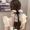 Korean sweet Style Hair Clip Temperament Big Bow Hair Clamp For Women Girl Elegant Tie Hair Hair Catch Fashion Hair Accessories
