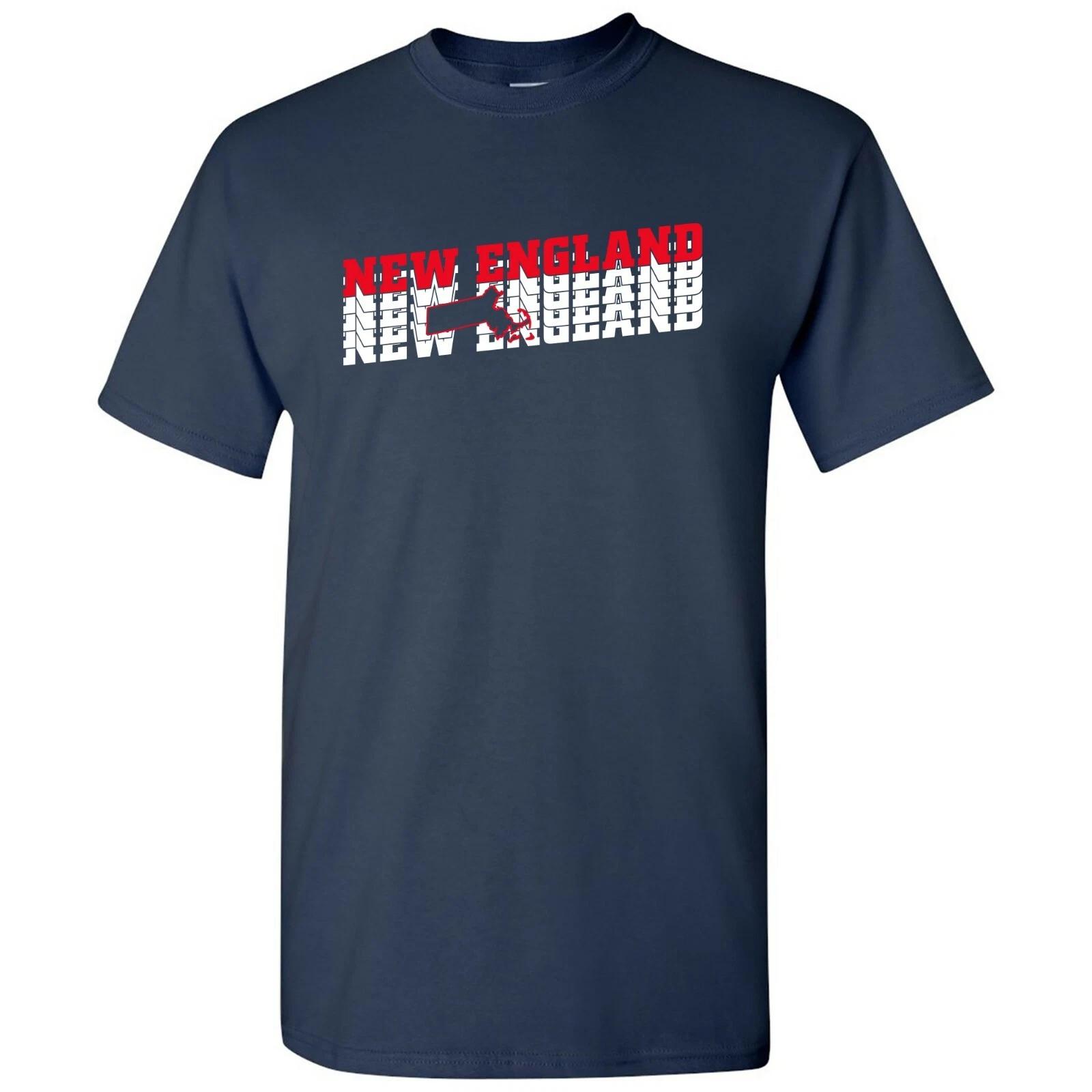 

New England Retro Repeat - Sports Team City Pride Tailgating T Shirt XL
