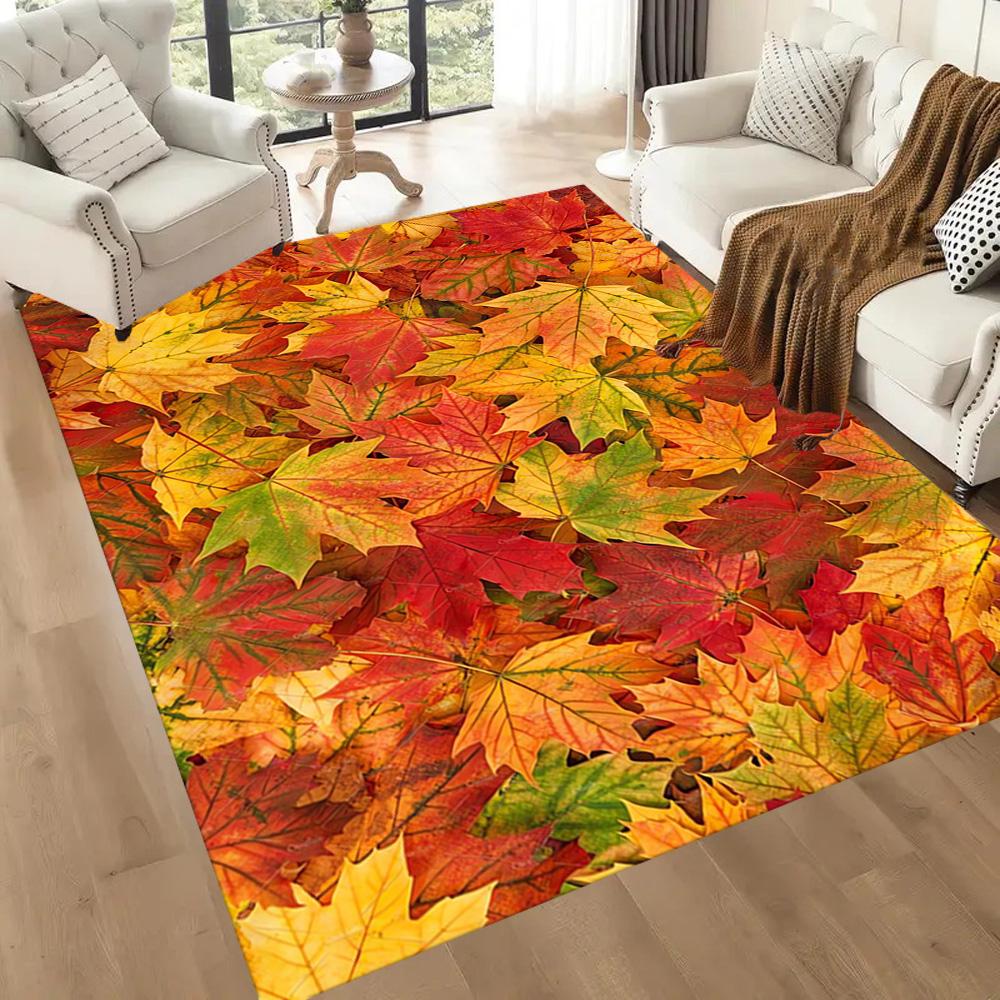 Tropical Floral Paradise Floor Mats for Living Room, Bedroom and Room Decoration Are Suitable for Gifts.