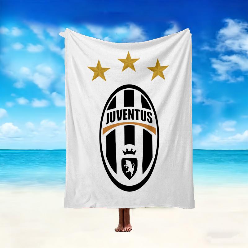 1pc Cozy Print Blanket, Juventus Football Club Blanket Appropriate for Home Picnic and Travel Adventures