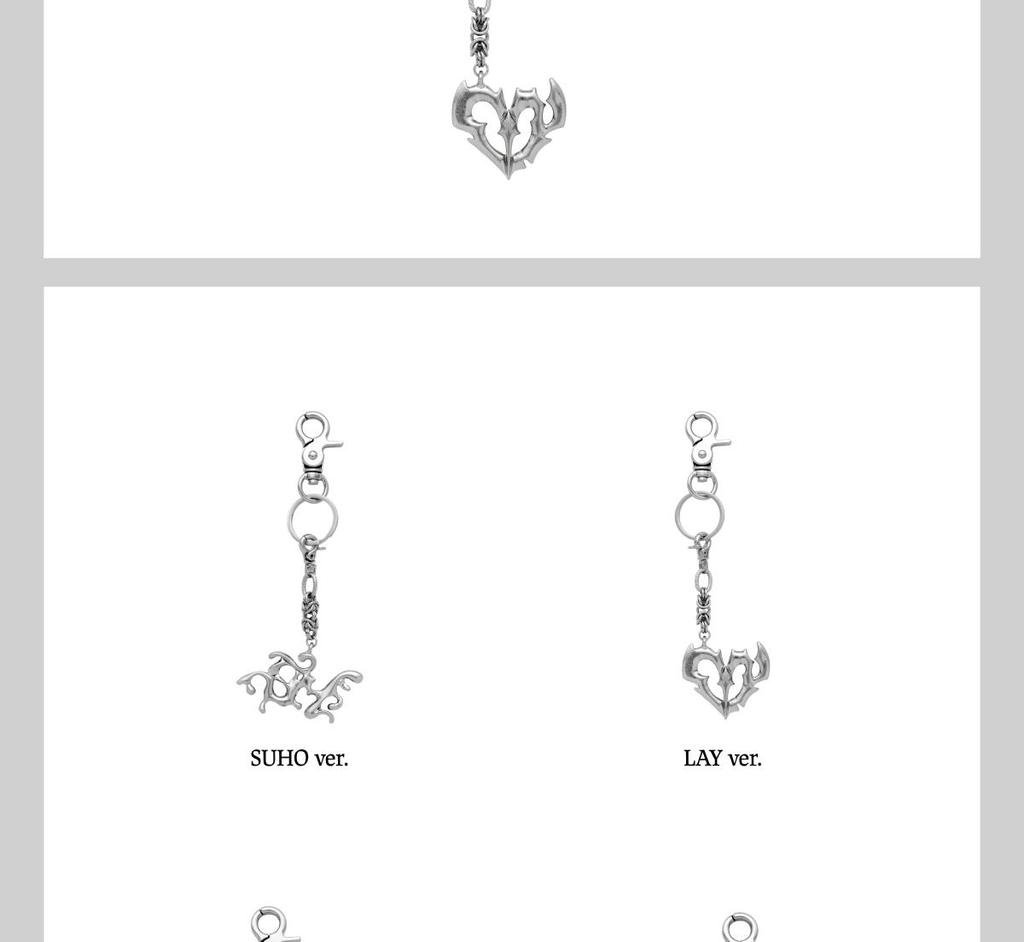 EXO 2026 POP-UP [REVERXE THE WORLD] MD (Metal Charm Keyring)