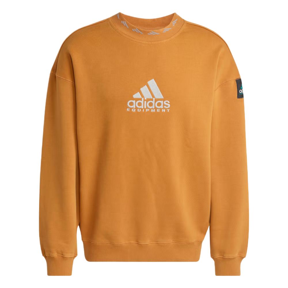 adidas Originals EQT Loose Crew Sweatshirt Yellow JX1457 L