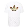 Adidas Originals Lifestyle Casual Series Brand Logo Round Neck Pullover Comfortable Short Sleeve T-Shirt Men Tops White AY8613