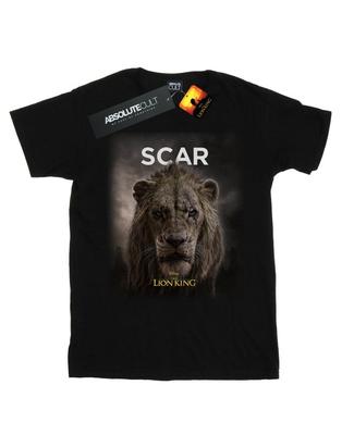 Girls The Lion King Movie Scar Poster Cotton T-Shirt